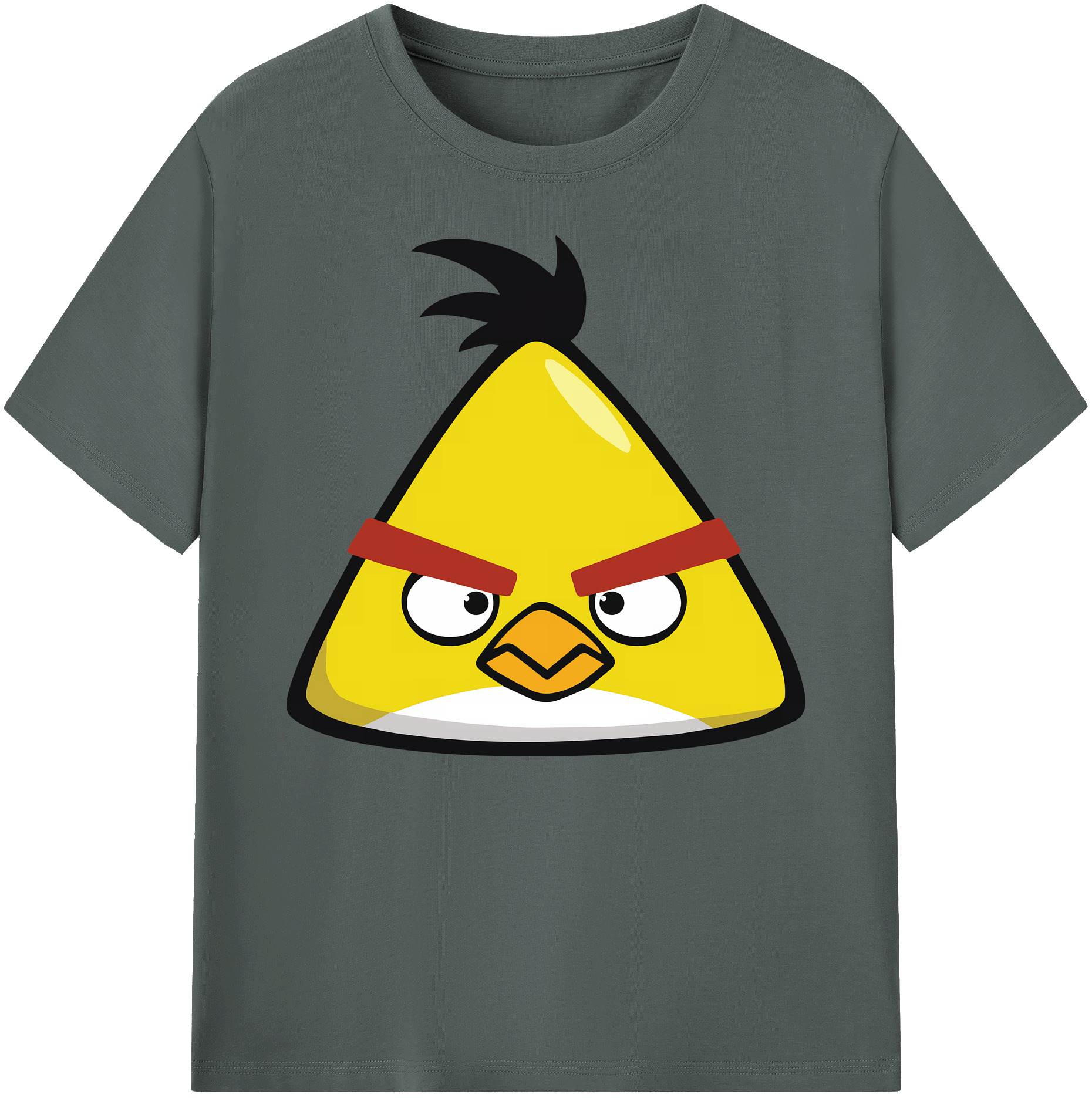 （画像用） Angry Birds アングリーバード 綿100％ メンズ半袖Tシャツ｜肌触りやわらか＆通気性